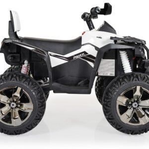 Motoçikletë për fëmijë Cangaroo Majestic, i bardhë - Figura 1