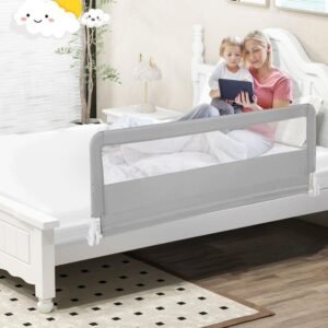 Mbrojtëse për shtrat Baby Center Melandi Guimo 150x48,5x35, e hirtë - Figura 1