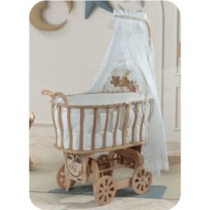 Shtrat për fëmijë Baby Center Melandi DRU1, kafe - Figura 1