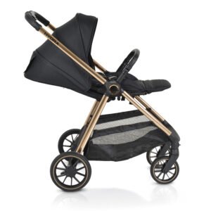 Karrocë për fëmijë Cangaroo Hydra 3në1, e zezë - Figura 3