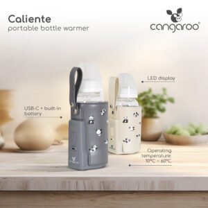 Ngrohëse për shishe Cangaroo Caliente, e hirtë - Figura 4