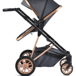 Karrocë Cangaroo Midas 3në1, e zezë - Figura 4