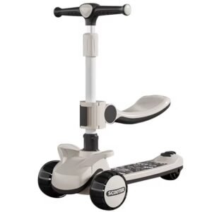 Trotinet multifunksional Baby Center Melandi, i bardhë/zi - Figura 3