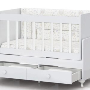 Shtrat për bebe Patiko PR-300, i bardhë - Figura 3