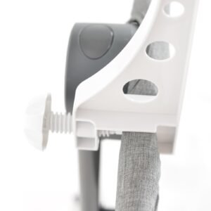 Lodër shtrati për bebe Cangaroo Dreamy, i bardhë - Figura 3