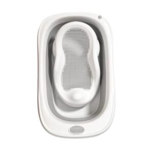 Koritë për bebe Baby Center Melandi, 4 in 1, e hirtë/bardhë - Figura 2