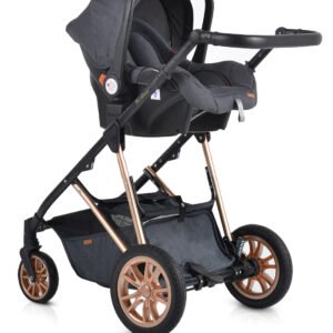 Karrocë Cangaroo Midas 3në1, e zezë - Figura 6