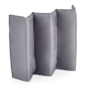 Shtrat portativ për fëmijë Cangaroo Uno, hiri - Figura 5