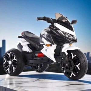 Motorr eletrik për fëmijë Baby Center Melandi, i bardhë/zi 5188 - Figura 1