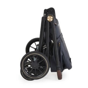 Karrocë për femijë Cangarro Celebrity 2-në-1, e zezë/kaltër e errët - Figura 7