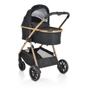 Karrocë për fëmijë Cangaroo Hydra 3në1, e zezë - Figura 2