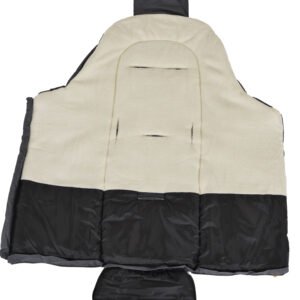 Mbulesë këmbësh për karrocë Cangaroo Snuggle, e hirtë/bezhë - Figura 2