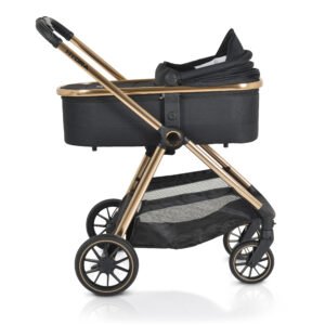 Karrocë për fëmijë Cangaroo Hydra 3në1, e zezë - Figura 5