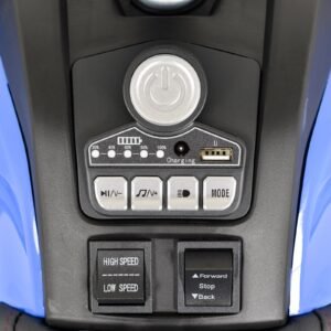 Motoçikletë për fëmijë Moni Bo Cool, i kaltër - Figura 3