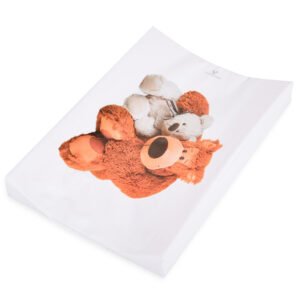 Shtrojë ndërrimi Cangaroo Plush bears, 44x67cm, e bardhë - Figura 3