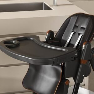 Karrige ushqimi për fëmijë Baby Center Melandi , e zezë - Figura 3