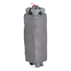 Shtrat portativ për fëmijë Cangaroo Uno, hiri - Figura 4