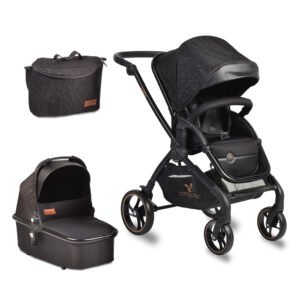 Karrocë Cangaroo Mira 4ne1, e zezë - Figura 1