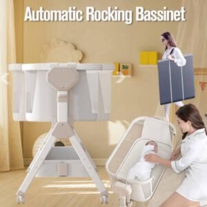 Shtrat elektrik për fëmijë Baby Center Melandi 705, i hirtë/bardhë - Figura 5