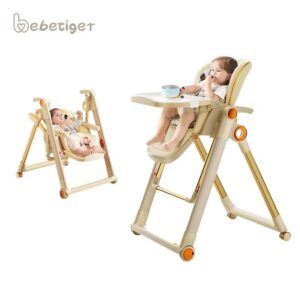 Karrige ushqimi Baby Center Melandi, +6 muaj, bezhë - Figura 5