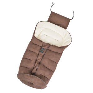 Mbulesë këmbësh për karrocë Cangaroo Fluffy Deluxe, e kaftë/bezhë - Figura 2