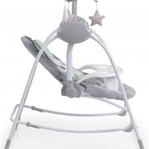 Luhatëse për fëmijë Cangaroo Rhea Electric, e hirtë/mentë - Figura 3