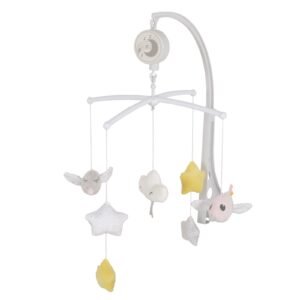 Lodër shtrati për bebe Cangaroo Dreamy, i bardhë - Figura 4