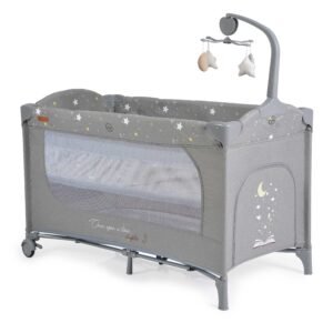 Shtrat për fëmijë Moni Once upon a time 3, e hirtë - Figura 3