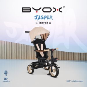 Triçikletë Byox Jasper, bezhë - Figura 7