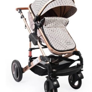 Karrocë për bebe Moni Gala 3në1, bezhë - Figura 1