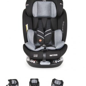 Ulëse veture Cangaroo Nitro, zezë/hirtë - Figura 4