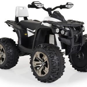 Motoçikletë për fëmijë Cangaroo Majestic, i bardhë - Figura 2