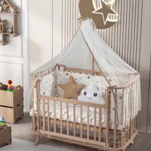 Shtrat për fëmijë Baby Center Melandi DM01, kafe - Figura 1