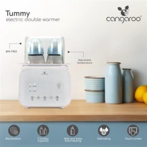 Ngrohëse për shishe Cangaroo Tummy, 500W, e bardhë - Figura 4