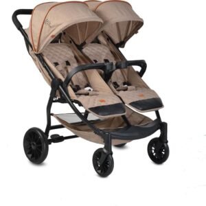 Karrocë Rome Twin, bezhë - Figura 1