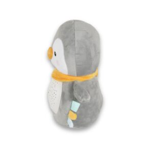 Dritë nate dhe projektor Moni Snuggle Penguin, e hirtë/bardhë - Figura 3