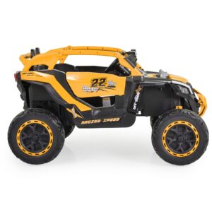 Makinë elektrike për fëmijë Cangaroo Moni Kansas, portokalltë - Figura 5
