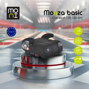 Ulëse për makinë Moni Monza, e zezë - Figura 4
