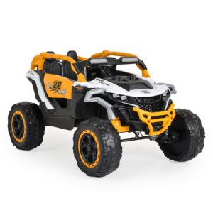 Makinë elektrike për fëmijë Cangaroo Arizona, portokalltë/bardhë - Figura 1