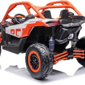Veturë elektrike për fëmijë KKL-808, e portokalltë - Figura 3