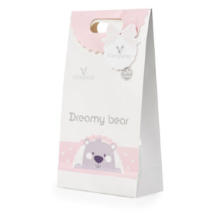Batanije për foshnje Cangaroo Dreamy bear, rozë - Figura 3