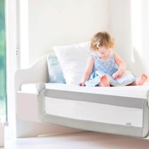 Mbrojtëse për shtrat Baby Center Melandi Guimo 150x48,5x35, e hirtë - Figura 4