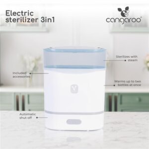 Sterilizues shumëfunksional Cangaroo 3 në 1, e hirtë - Figura 5