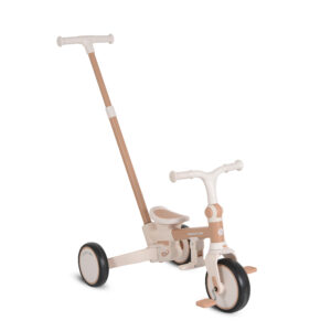 Triçikletë për fëmijë Byox Compacto 4in1, bezhë - Figura 4