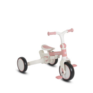 Triçikletë për fëmijë Byox Compacto 4in1, rozë - Figura 5