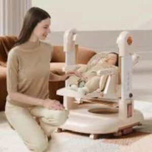 Set për bebe Baby Center Melandi, 3 në 1, i kremtë - Figura 4