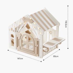 Shtëpi lojërash për fëmijë Moni, bezhë - Figura 3