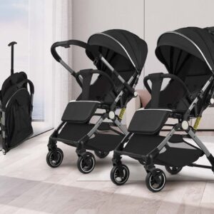 Karrocë për femijë Baby Center Melandi B3-3-e zezë - Figura 3