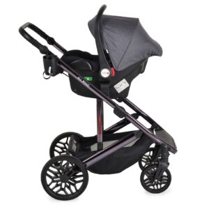 Karroc për bebe Cangaroo All Road, e hirtë - Figura 4