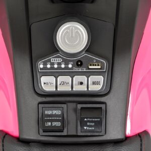 Motoçikletë për fëmijë Cangaroo Cool, rozë - Figura 4